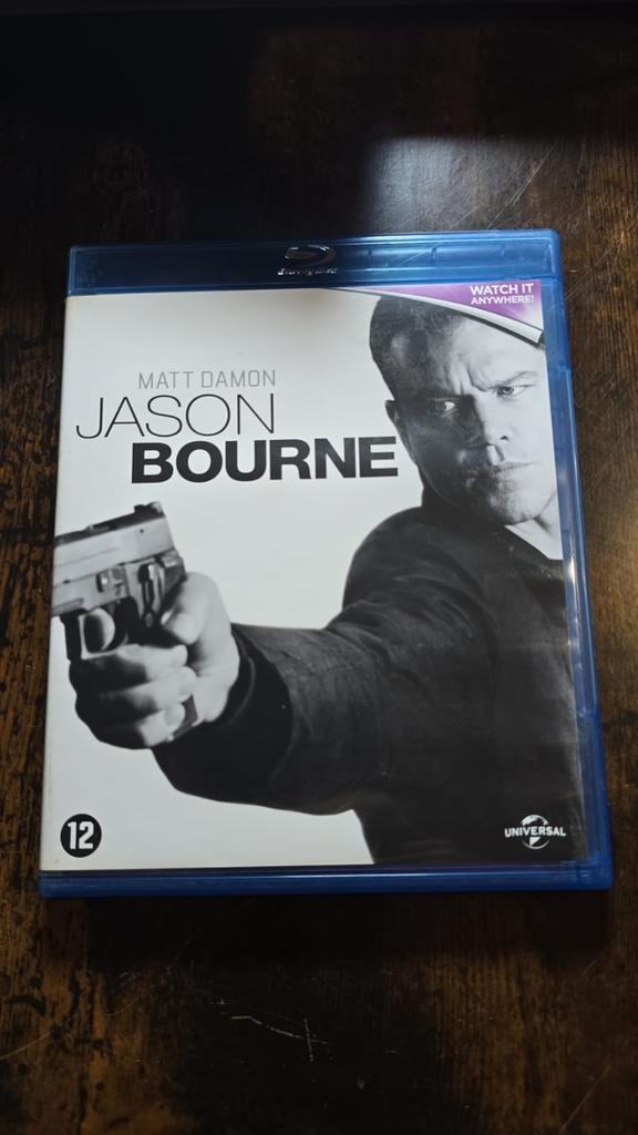 Jason Bourne Blu-ray - Actie Thriller met Matt Damon, Cd's en Dvd's, Blu-ray, Ophalen of Verzenden, Zo goed als nieuw, Actie