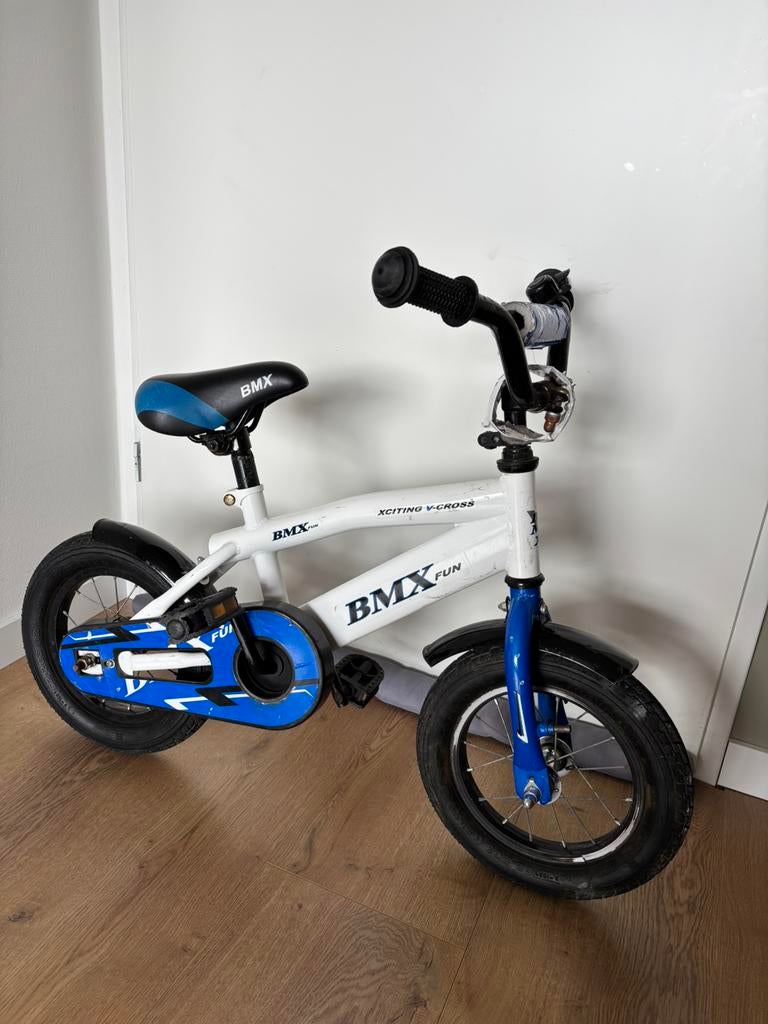 12.Inch kinderfiets BMX, Fietsen en Brommers, Ophalen of Verzenden, Zo goed als nieuw, Minder dan 16 inch