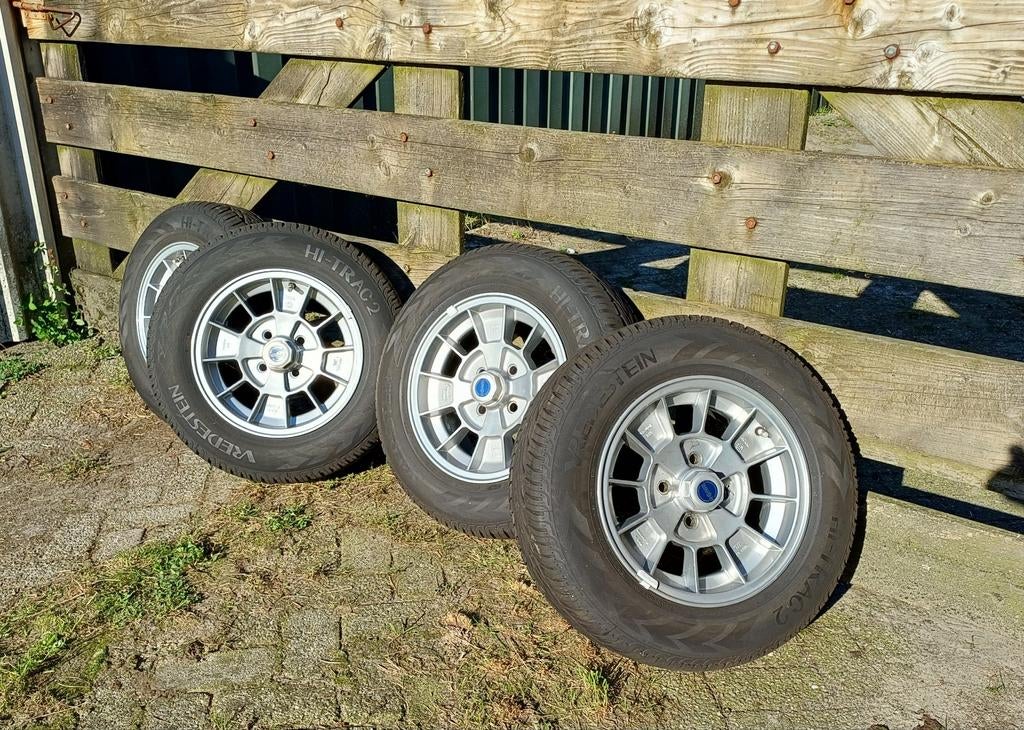 Oldtimer set Ronal kleeblatt "holle" uitvoering 4x108 6J, Auto-onderdelen, Banden en Velgen, Ophalen, 14 inch, Banden en Velgen