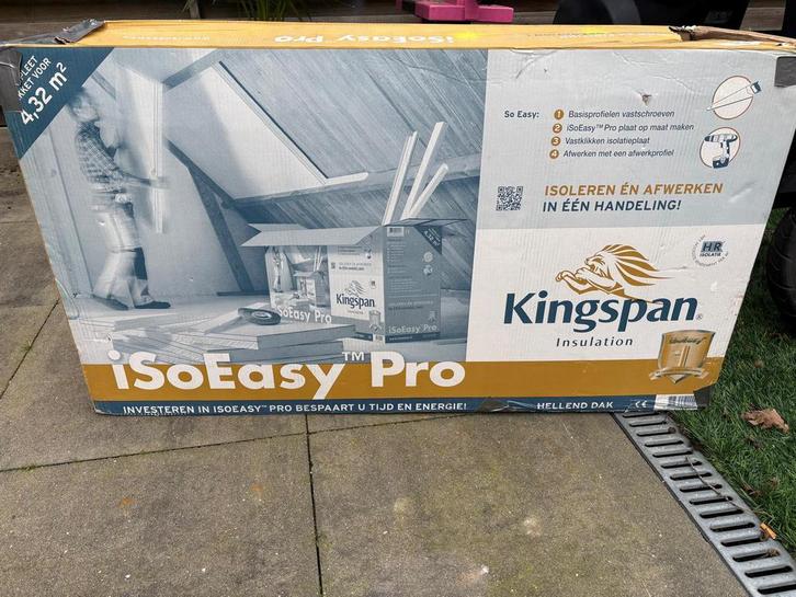 Kingspan isolatie, Doe-het-zelf en Verbouw, Isolatie en Afdichting, Zo goed als nieuw, Hardschuim (Pir), Ophalen