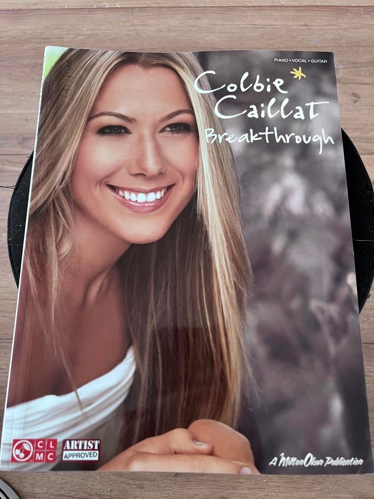 Colbie Caillat Breakthrough Piano Vocal Guitar Bladmuziek, Ophalen of Verzenden, Artiest of Componist, Populair, Gitaar
