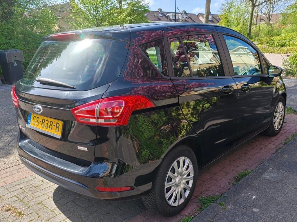 Ford B-Max 1.0 Ecoboost 74KW/100PK 2015 Zwart, Voorwielaandrijving, 100 pk, Zwart, Origineel Nederlands