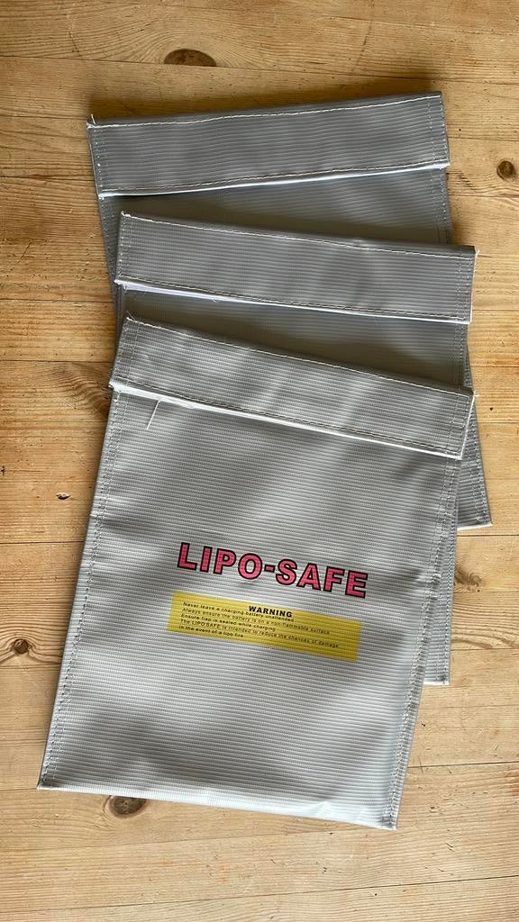 4x LIPO Accu Safe Bag ZGAN, Ophalen of Verzenden, Zo goed als nieuw