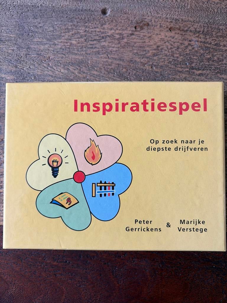 Inspiratiespel: Ontdek je diepste drijfveren, Ophalen of Verzenden, Zo goed als nieuw