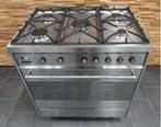 🔥Luxe Smeg Fornuis 80cm RVS 1 multifunctionele oven 5 pits, Witgoed en Apparatuur, Fornuizen, Niet ingevuld, 60 cm of meer, Niet ingevuld