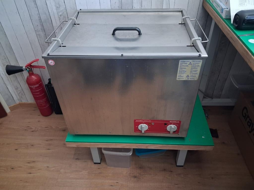 Bandelin Sonorex Longlife ultrasoon reinigingsmachine, Ophalen