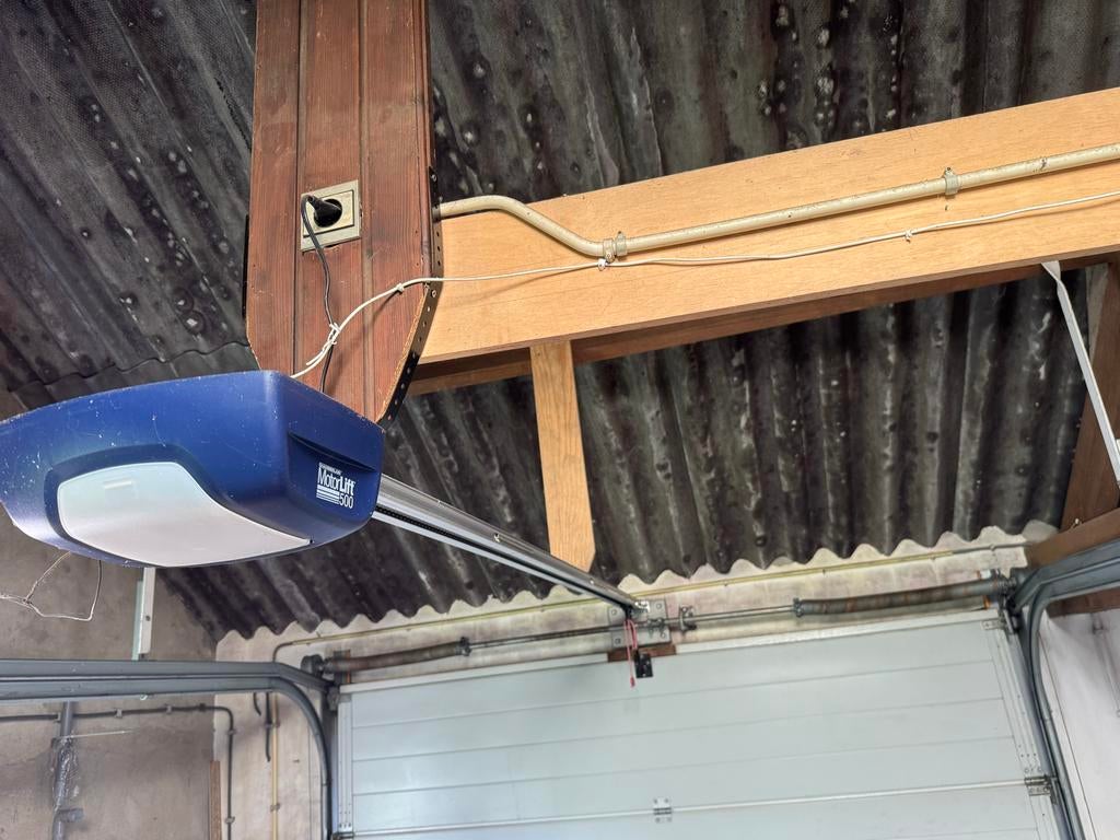 Hormann garagedeur met elektrische motor