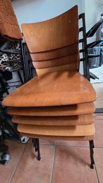 Set van 5 pyramide stoelen Wim Rietveld de Cirkel, Ophalen of Verzenden