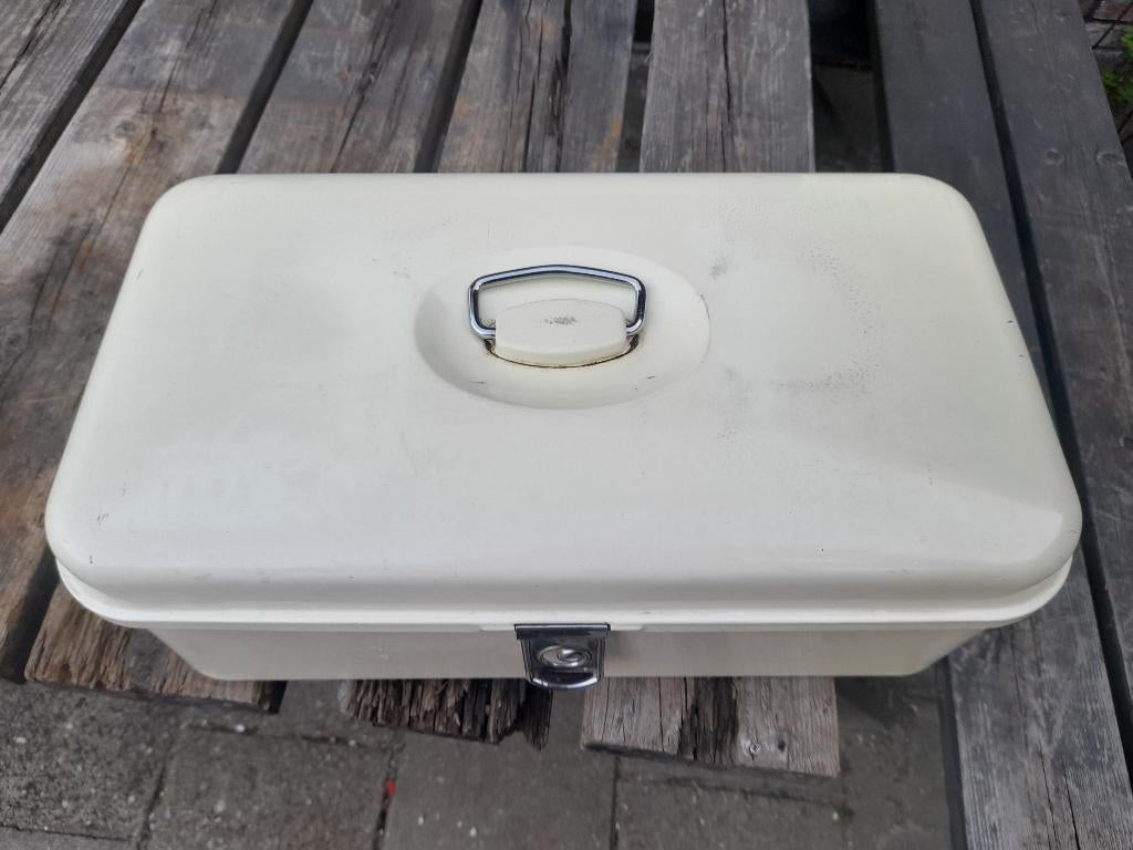 emaille broodtrommel, Antiek en Kunst, Ophalen of Verzenden