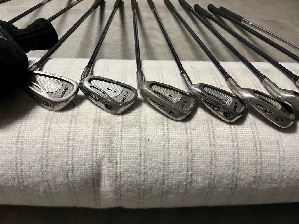 Golfset graphite shaft - Complete set., Sport en Fitness, Ophalen, Gebruikt, Set, Overige merken