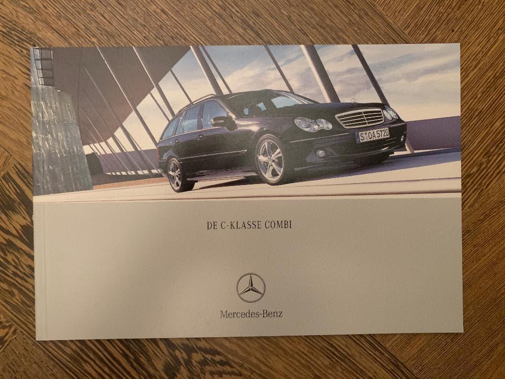 Folder, brochure Mercedes-Benz C-klasse combi S203 2004, Nieuw, Mercedes-Benz, Mercedes, Ophalen of Verzenden
