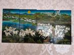 Vietnamees Lakwerk Schilderij met Paarden, Ophalen