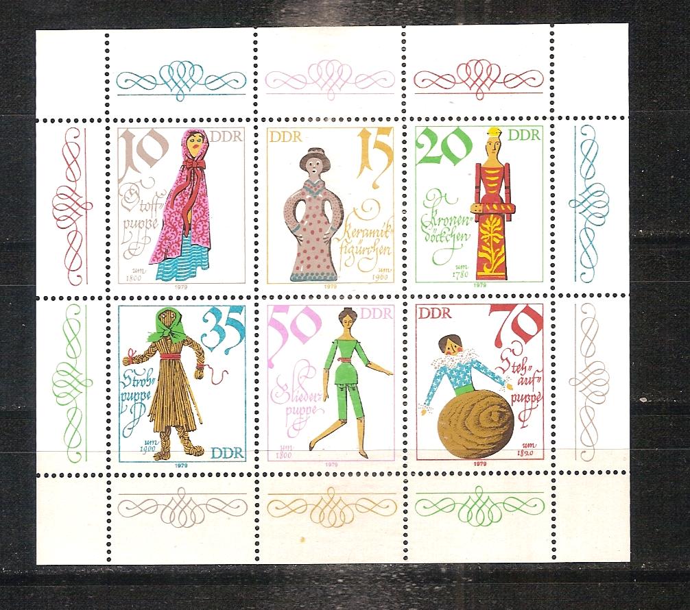 DDR kb 2472-2477 pf, Ophalen of Verzenden, DDR, Postfris