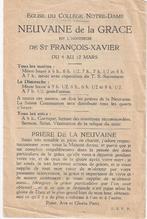 Bp1306 prentje francois xavier ( missionaris ), Ophalen of Verzenden, Gebruikt, Kaart of Prent