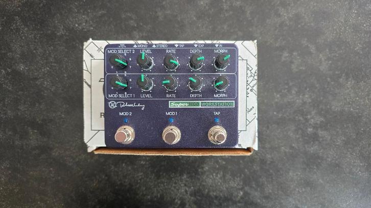 Keeley Super MOD Workstation, Muziek en Instrumenten, Effecten, Zo goed als nieuw, Delay of Echo, Reverb, Ophalen of Verzenden