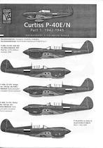 Curtiss P-40E/N Part 1. 1942-1945., Hobby en Vrije tijd, Modelbouw | Vliegtuigen en Helikopters, Overige merken, Nieuw, Ophalen of Verzenden