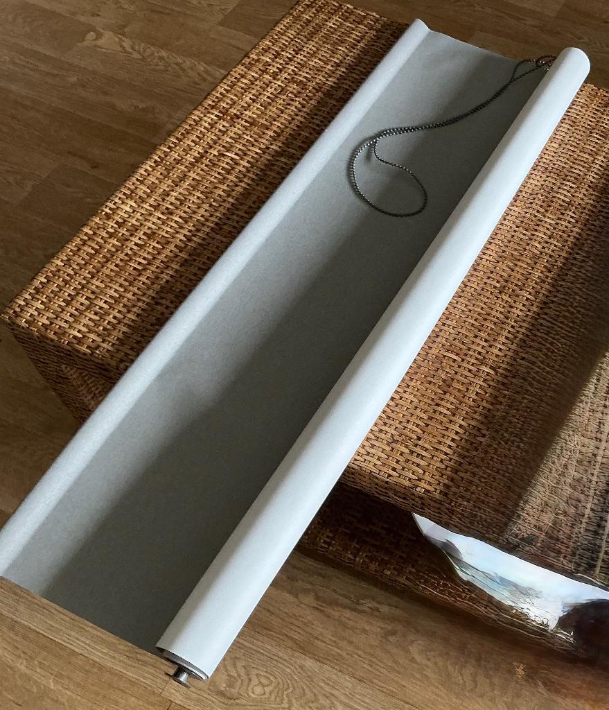 Verduisterende rolgordijn (alleen ophalen), Ophalen, Zo goed als nieuw, 150 tot 200 cm