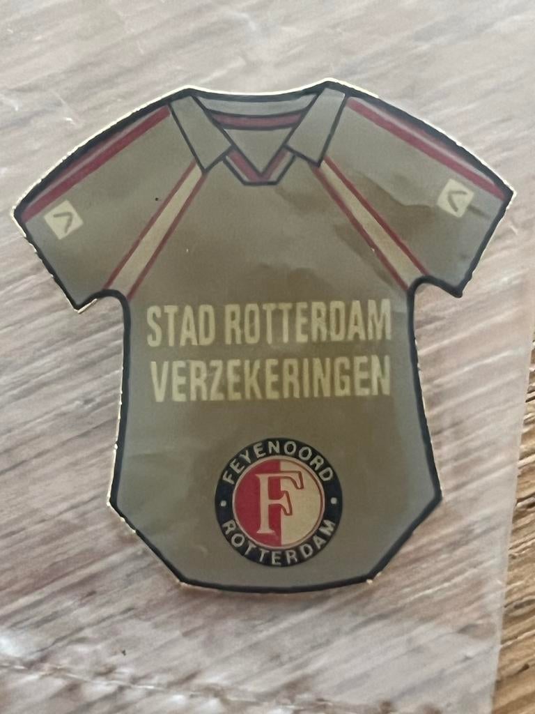 Feyenoord Pin - Stad Rotterdam Verzekeringen Shirt, Ophalen of Verzenden, Gebruikt, Feyenoord, Overige typen
