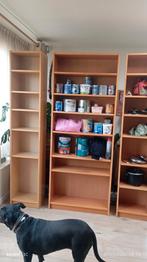 IKEA Billy kasten - 3 smal, 1 breed, Met plank(en), Gebruikt, 200 cm of meer, Ophalen of Verzenden