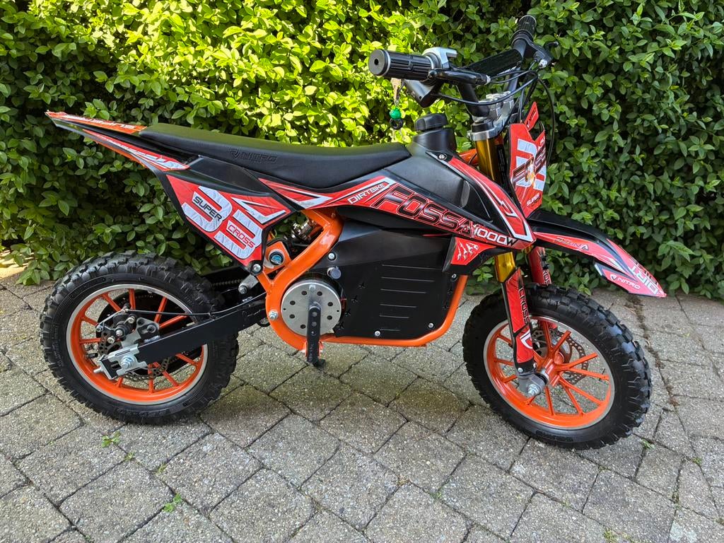 Mooie elektrische crosser Nitro 1000 W, Fietsen en Brommers, Minibikes, Midibikes en Pitbikes, Ophalen, Zo goed als nieuw, Overige typen
