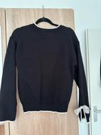 Zwarte Kilky trui met strikjes op de mouwen, Kleding | Dames, Truien en Vesten, Ophalen of Verzenden, Gedragen, Maat 38/40 (M)