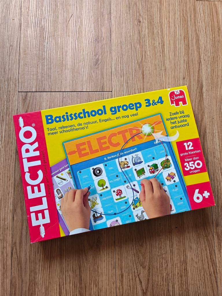 Jumbo Electro Basisschool groep 3 en 4, Kinderen en Baby's, Speelgoed | Educatief en Creatief, Ophalen of Verzenden, Zo goed als nieuw