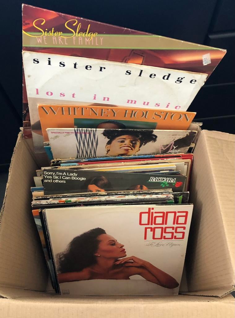 Verzameling 75 lp’s pop en overige, Cd's en Dvd's, Vinyl | Pop, Ophalen, Zo goed als nieuw, 12 inch