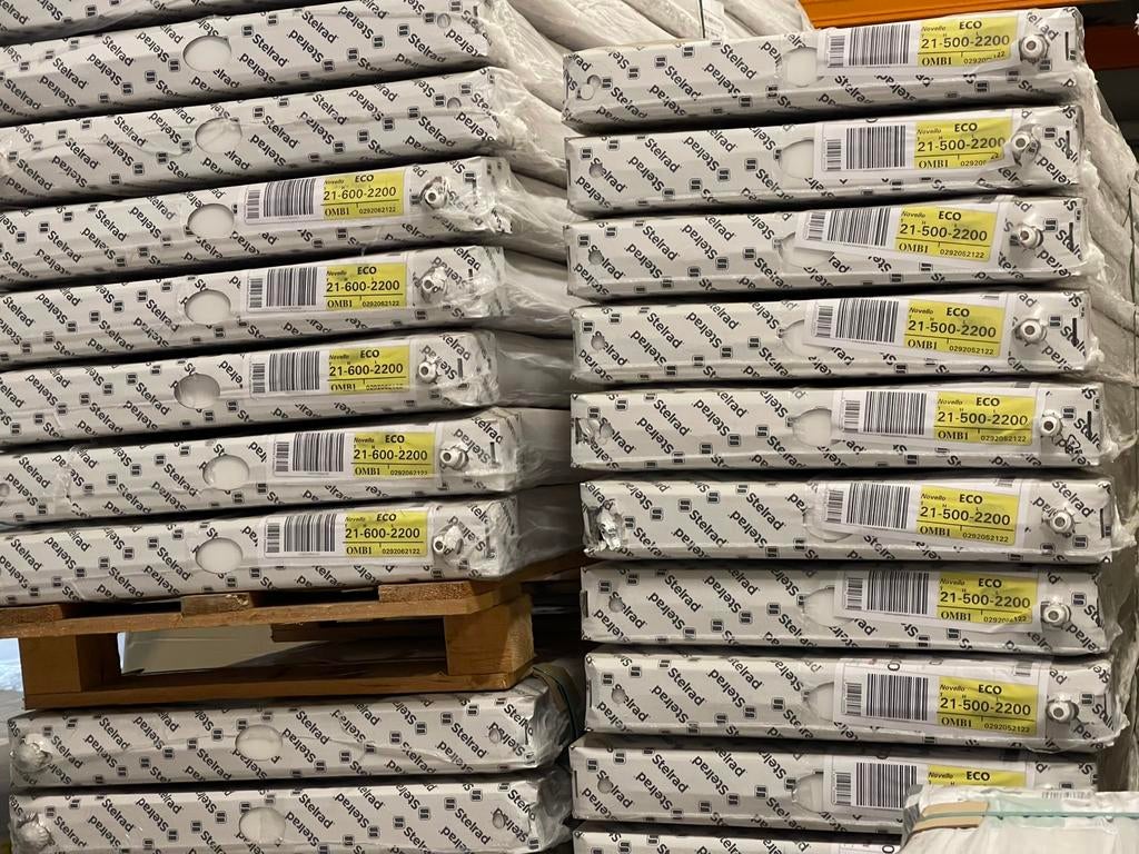 Stelrad novelo eco radiator 40x240 50x220 60x220 t21 € 150, Radiator, Nieuw, Minder dan 60 cm, Ophalen of Verzenden