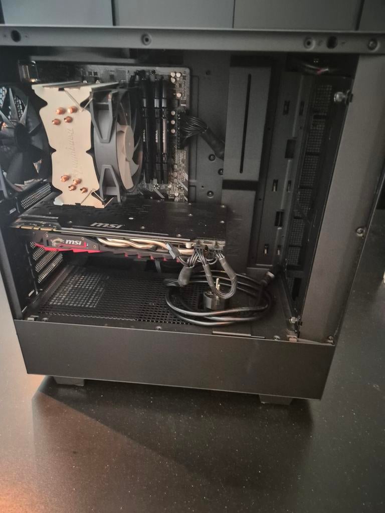 Gaming PC MSI GTX 1070 SSD 32GB AMD Ryzen, Computers en Software, Desktop Pc's, Ophalen, Gebruikt, 32 GB, Onbekend