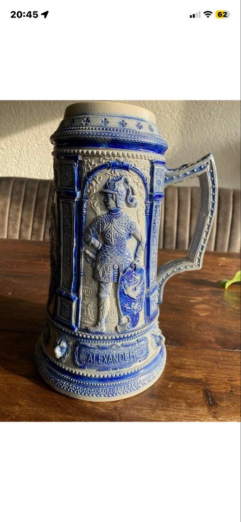 Stein antieke bierpul, Ophalen of Verzenden