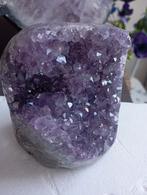 Prachtige Amethist Geode - 876 gr, 9,5 cm hoog, Sieraden, Tassen en Uiterlijk, Edelstenen, Ophalen of Verzenden
