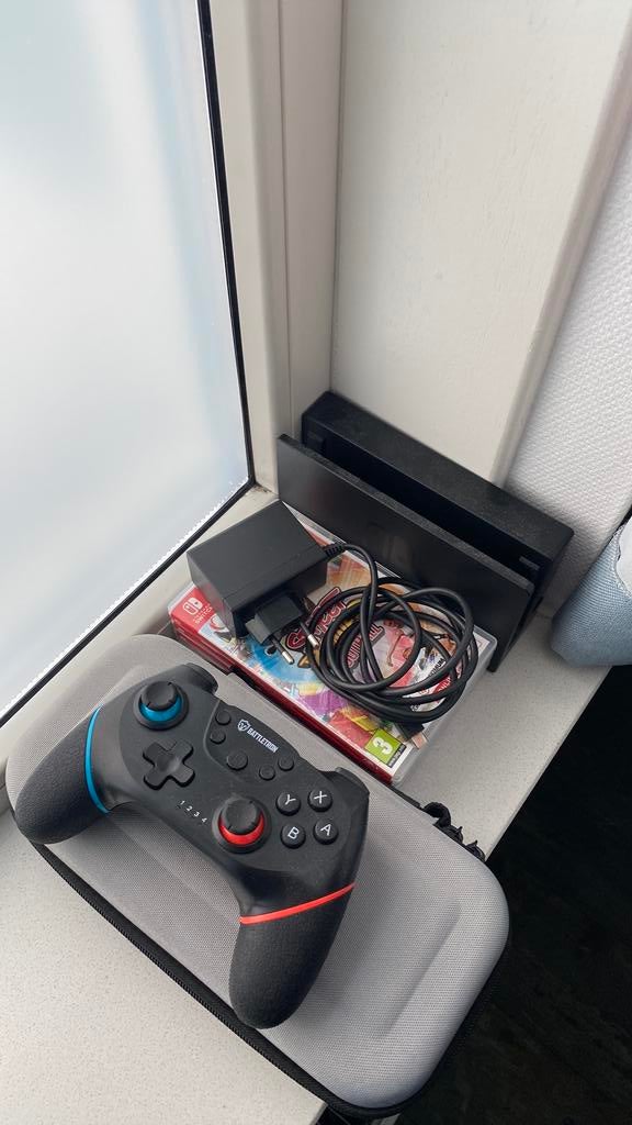 Nintendo Switch Set, Ophalen, Met games, Zo goed als nieuw, Switch Original