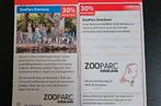 ZooParc Overloon 30% korting voor max. 4 personen.