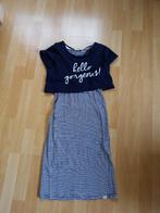 Indian Blue Jeans maat 152/12 jurk donkerblauw wit gestreept, Meisje, Ophalen of Verzenden, Zo goed als nieuw, Jurk of Rok