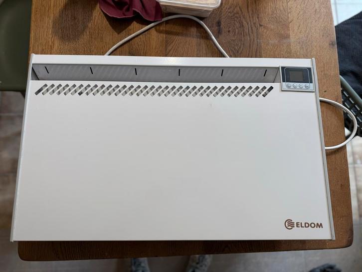 Eldom elektrische convector kachel 1000W met ophangbeugel, Huis en Inrichting, Kachels, Zo goed als nieuw, Hangend, Overige soorten