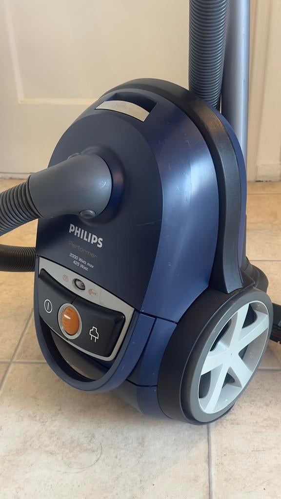 Stofzuiger Philips 2000 wat, Witgoed en Apparatuur, Stofzuigers, Gebruikt, Stofzuiger, 2000 watt of meer, Stofzak, Ophalen