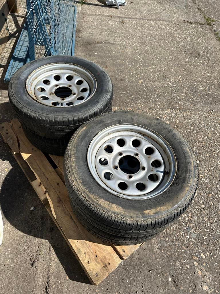 4 Velgen met banden voor Suzuki Samurai/Jimny, Ophalen, Gebruikt