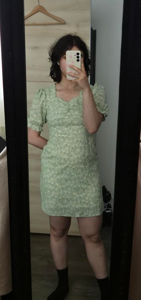 Bloemen jurk maat M, Maat 38/40 (M), Ophalen of Verzenden, Zo goed als nieuw, Dazy