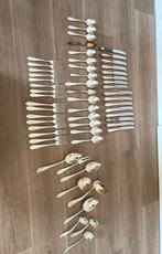 Verzilverd 8 persoons bestek Keltum, Ophalen of Verzenden, Zo goed als nieuw, Vaatwasserbestendig, Zilver