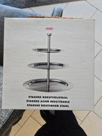 2 etagere rvs, Huis en Inrichting, Woonaccessoires | Etagères, Ophalen of Verzenden