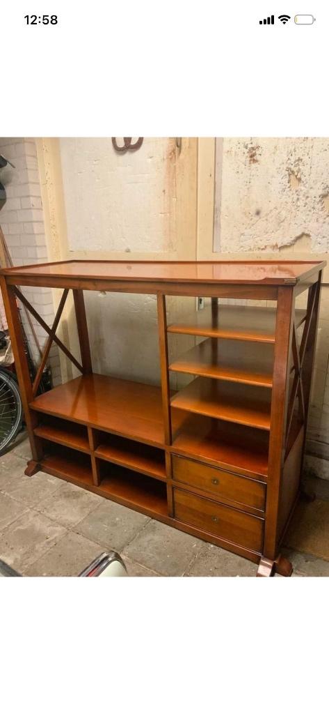 Prachtig dressoir - televisiemeubel, Ophalen, Met plank(en), Gebruikt, Engels, klassiek