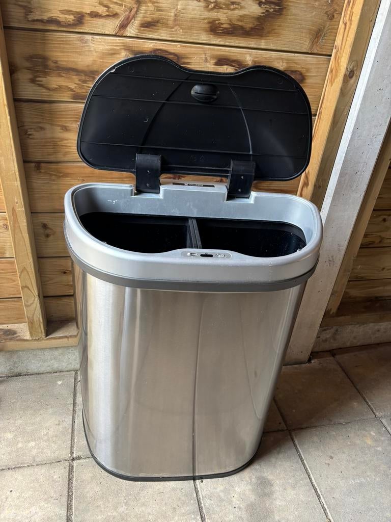 BluMill Prullenbak 2 Vakken – 70 Liter, Ophalen, 50 tot 75 cm, 40 liter of meer, Zo goed als nieuw