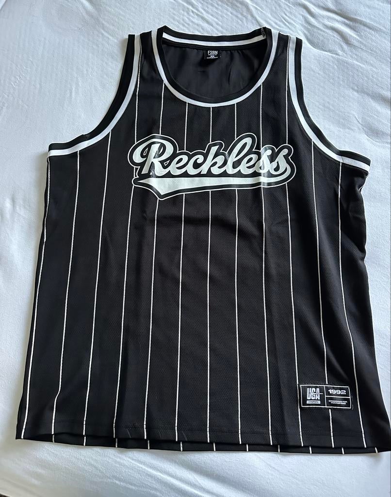 3x mouwloze shirts - Rough 91, Reckless, Black Squad, Kleding | Heren, Ophalen of Verzenden, Gedragen, Overige maten, Zwart
