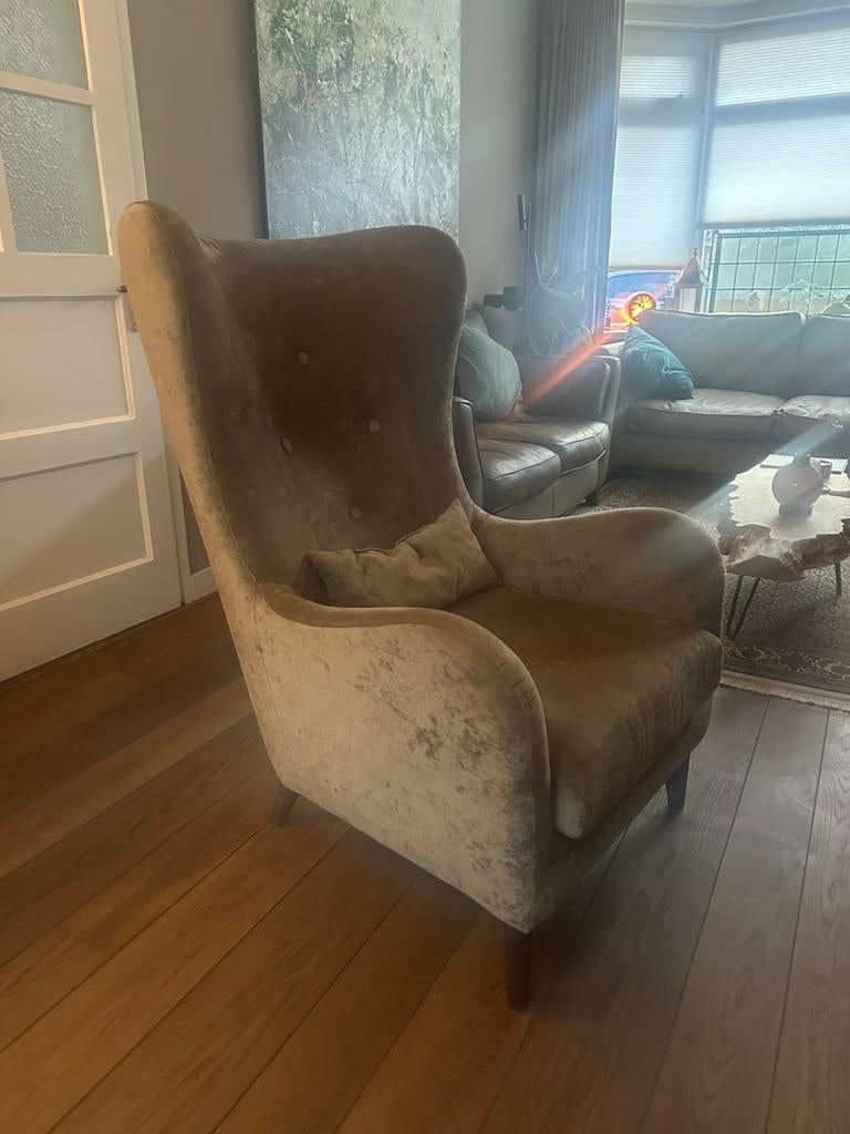 Moorfauteuill Dutch Seating Company, Ophalen, Minder dan 75 cm, Zo goed als nieuw, Vintage stijl