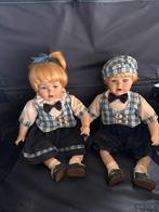 Porselein setje jongen meisje, Ophalen of Verzenden, Zo goed als nieuw, Pop