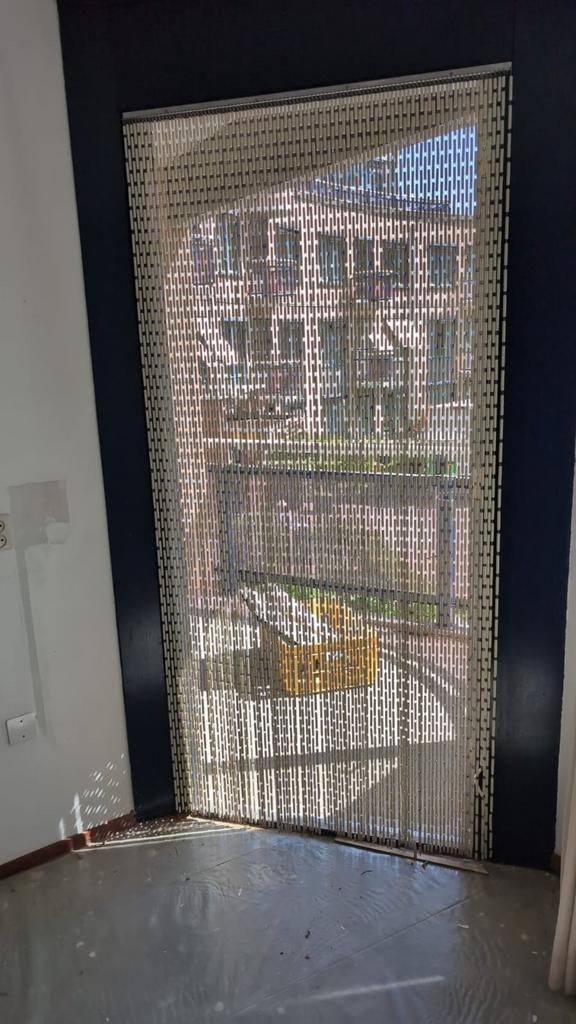 Vliegengordijn insectengordijn, Doe-het-zelf en Verbouw, Deuren en Horren, Ophalen, Gebruikt, Binnendeur, Nvt