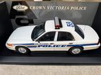 1:18 Ford Crown Victoria Des Plaines Police 1998 Autoart, Hobby en Vrije tijd, Modelauto's | 1:18, Auto, Autoart, Ophalen of Verzenden