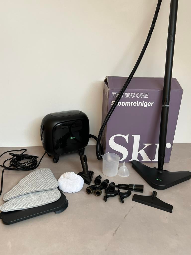 Skrub The Big One Stoomreiniger - Krachtige Reiniging, Witgoed en Apparatuur, Stoomapparaten, Ophalen of Verzenden, Zo goed als nieuw