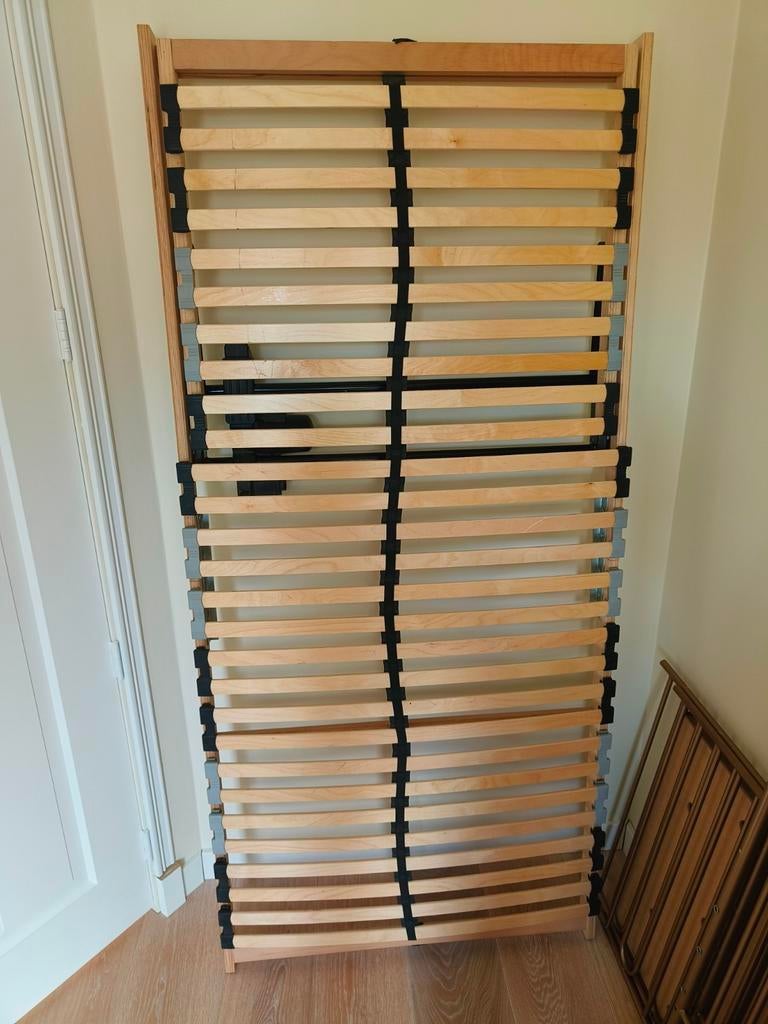 Elektrische lattenbodem set 90x200, Ophalen, Gebruikt, 90 cm, Tweepersoons