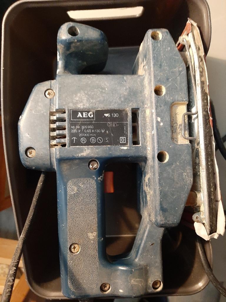 Schuurmachine electrisch, Doe-het-zelf en Verbouw, Ophalen, Gebruikt, Minder dan 600 watt, Vlakschuurmachine